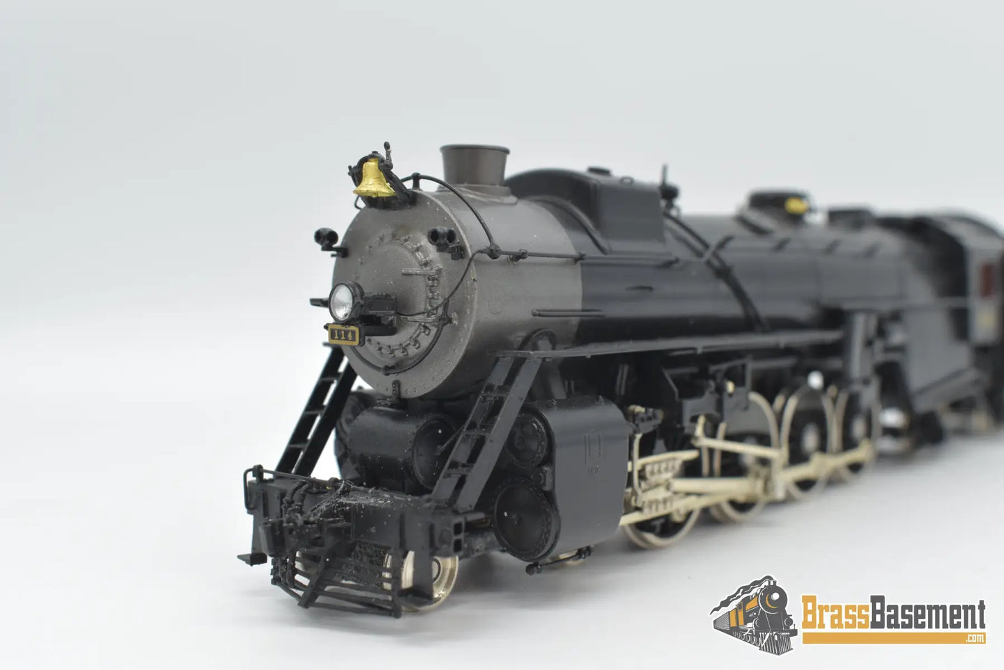 Ho Brass - Key Imports N&W Norfolk & Western K - 1 4 - 8 - 2 #114 W/ 16000G Tender Custom Series