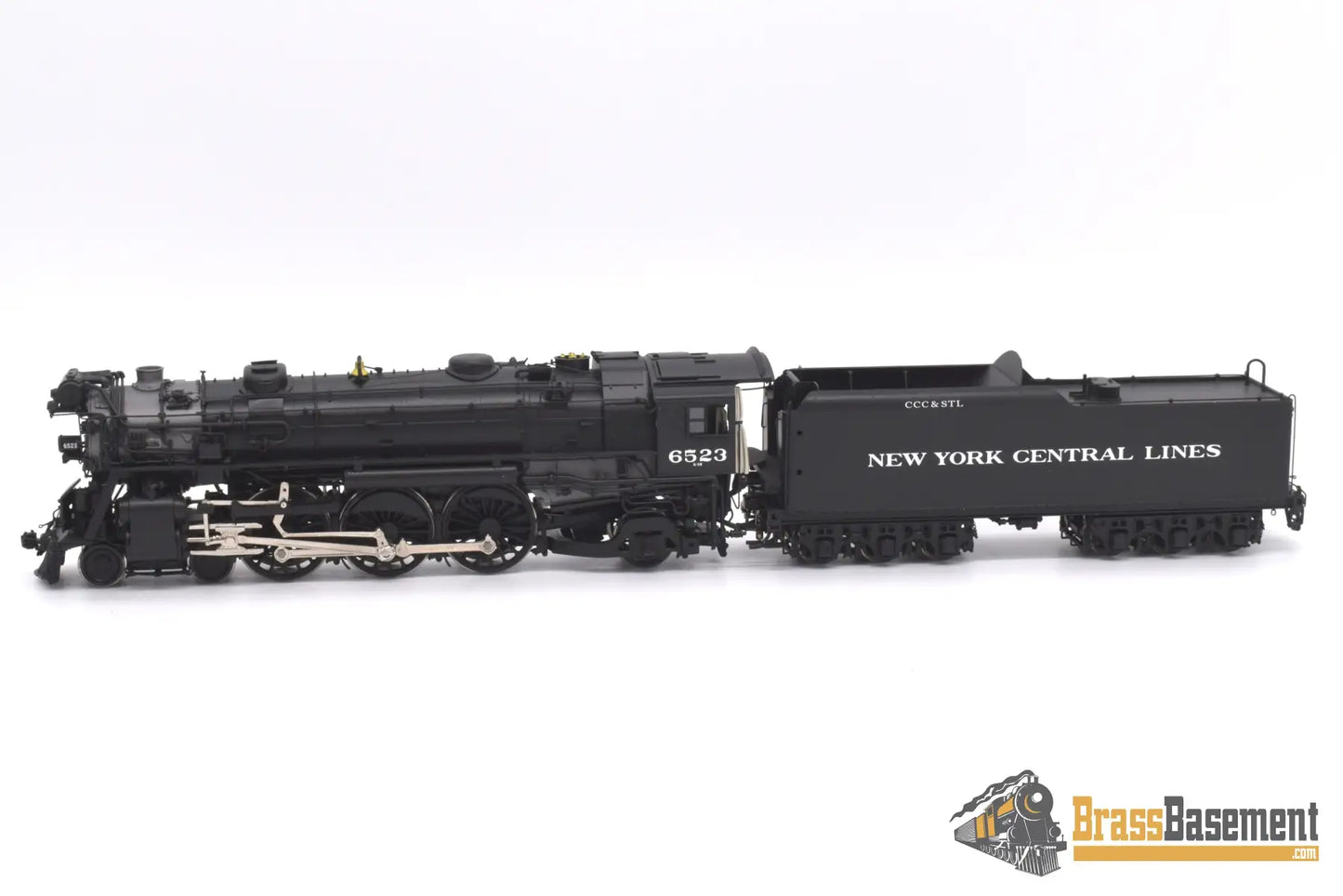 Ho Brass - Key Imports New York Central K - 5B 4 - 6 - 2 ’Big Four’ #6523 F/P Mint Steam
