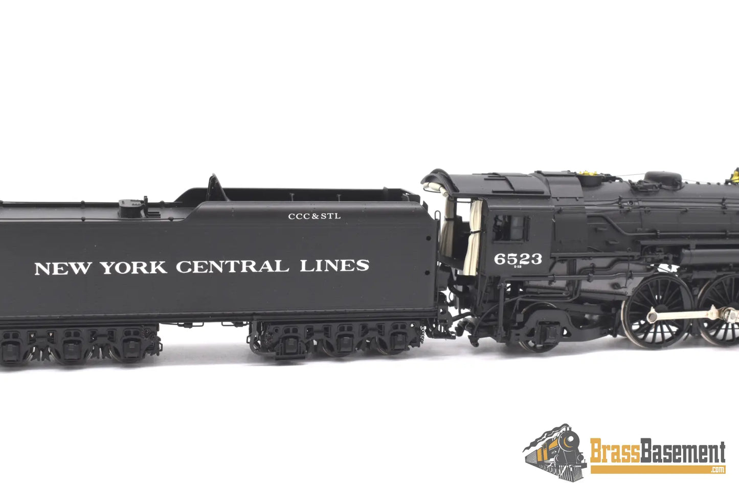 Ho Brass - Key Imports New York Central K - 5B 4 - 6 - 2 ’Big Four’ #6523 F/P Mint Steam