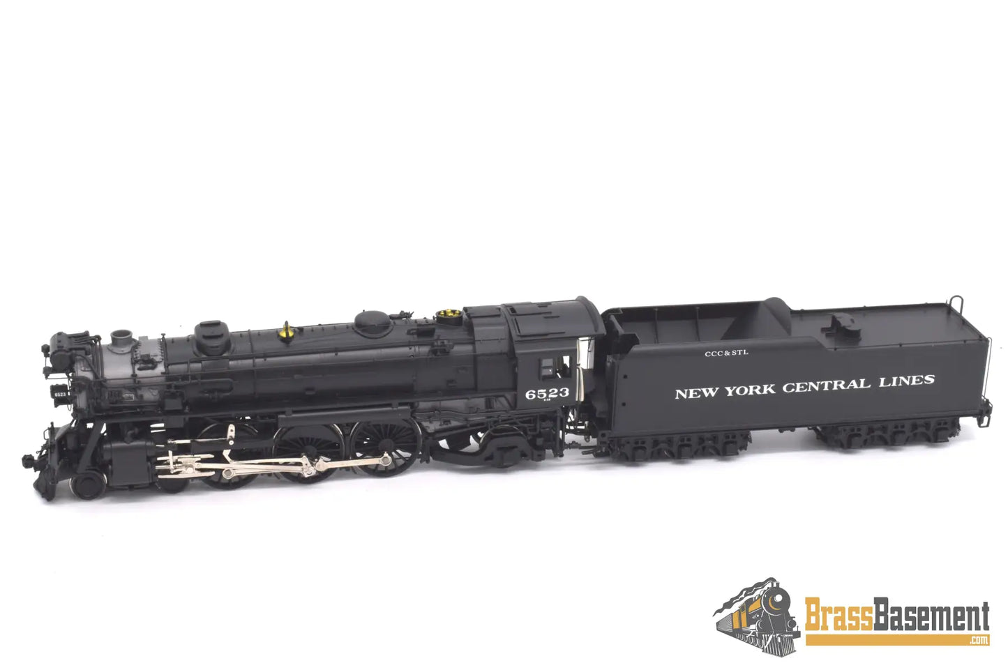 Ho Brass - Key Imports New York Central K - 5B 4 - 6 - 2 ’Big Four’ #6523 F/P Mint Steam