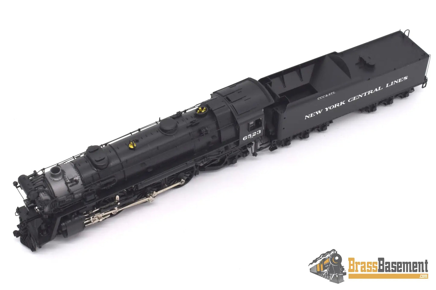 Ho Brass - Key Imports New York Central K - 5B 4 - 6 - 2 ’Big Four’ #6523 F/P Mint Steam