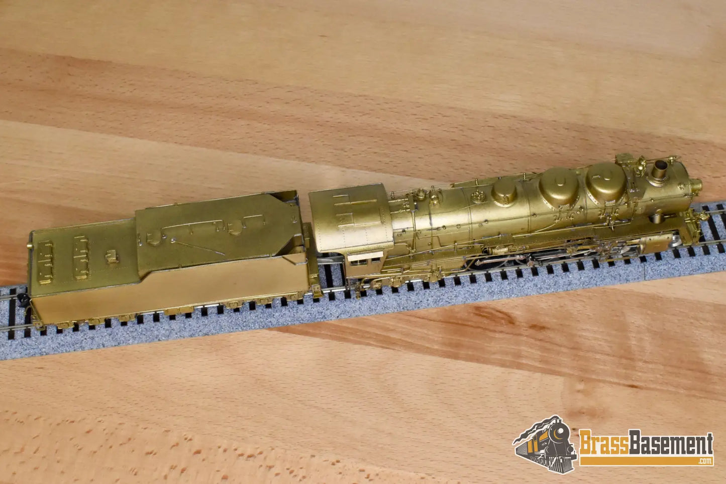 HO Brass Key Imports Santa Fe ATSF 4 6 4 #3450 Modernized Unpainted Steam