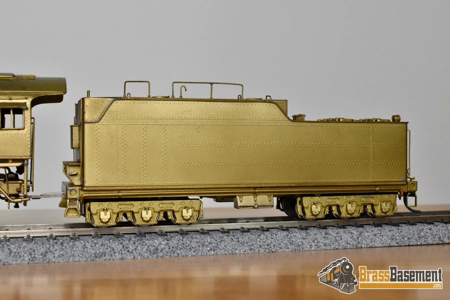 HO Brass Key Imports Santa Fe ATSF 4 6 4 #3450 Modernized Unpainted Steam