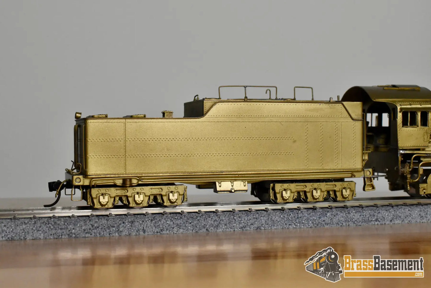 HO Brass Key Imports Santa Fe ATSF 4 6 4 #3450 Modernized Unpainted Steam