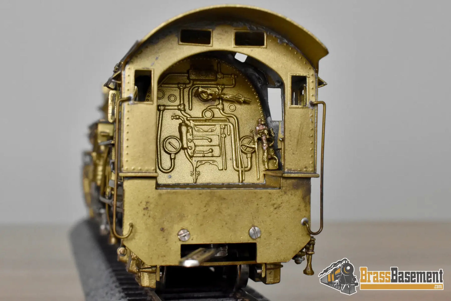 HO Brass Key Imports Santa Fe ATSF 4 6 4 #3450 Modernized Unpainted Steam