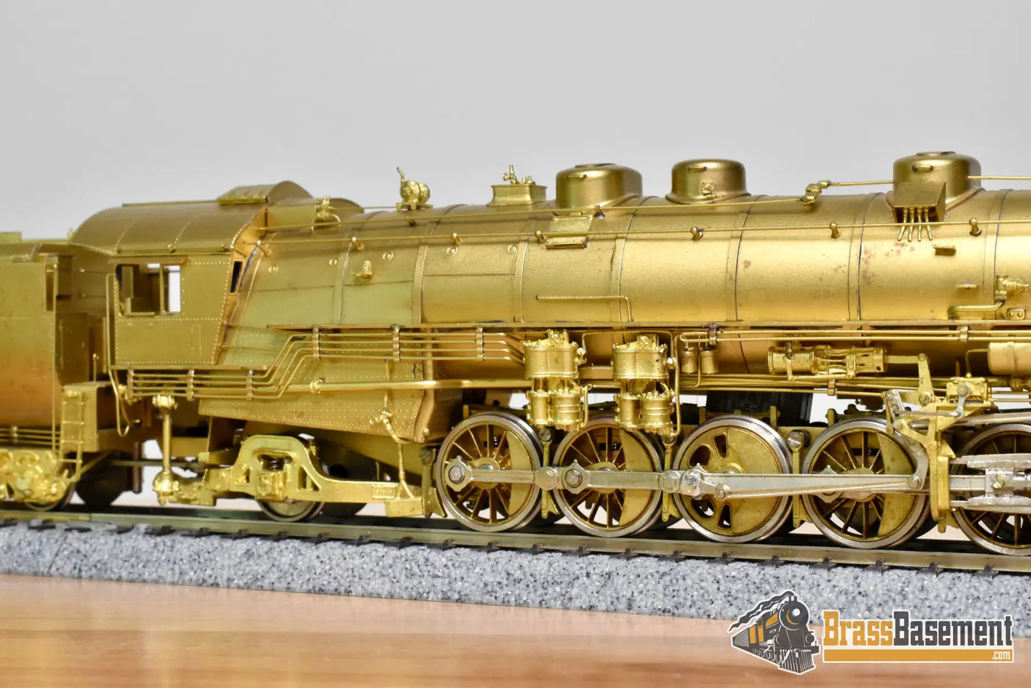 HO Brass Key Imports SP Southern Pacific 4 10 2 SP 2 1950s Version 1984 Samhongsa Unpainted Steam