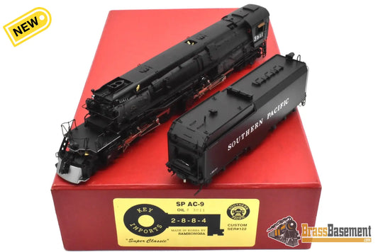 HO Brass – Key Imports SP Southern Pacific AC-9 2-8-8-4 #3811 – Oil – F/P – Mint Steam Locomotive