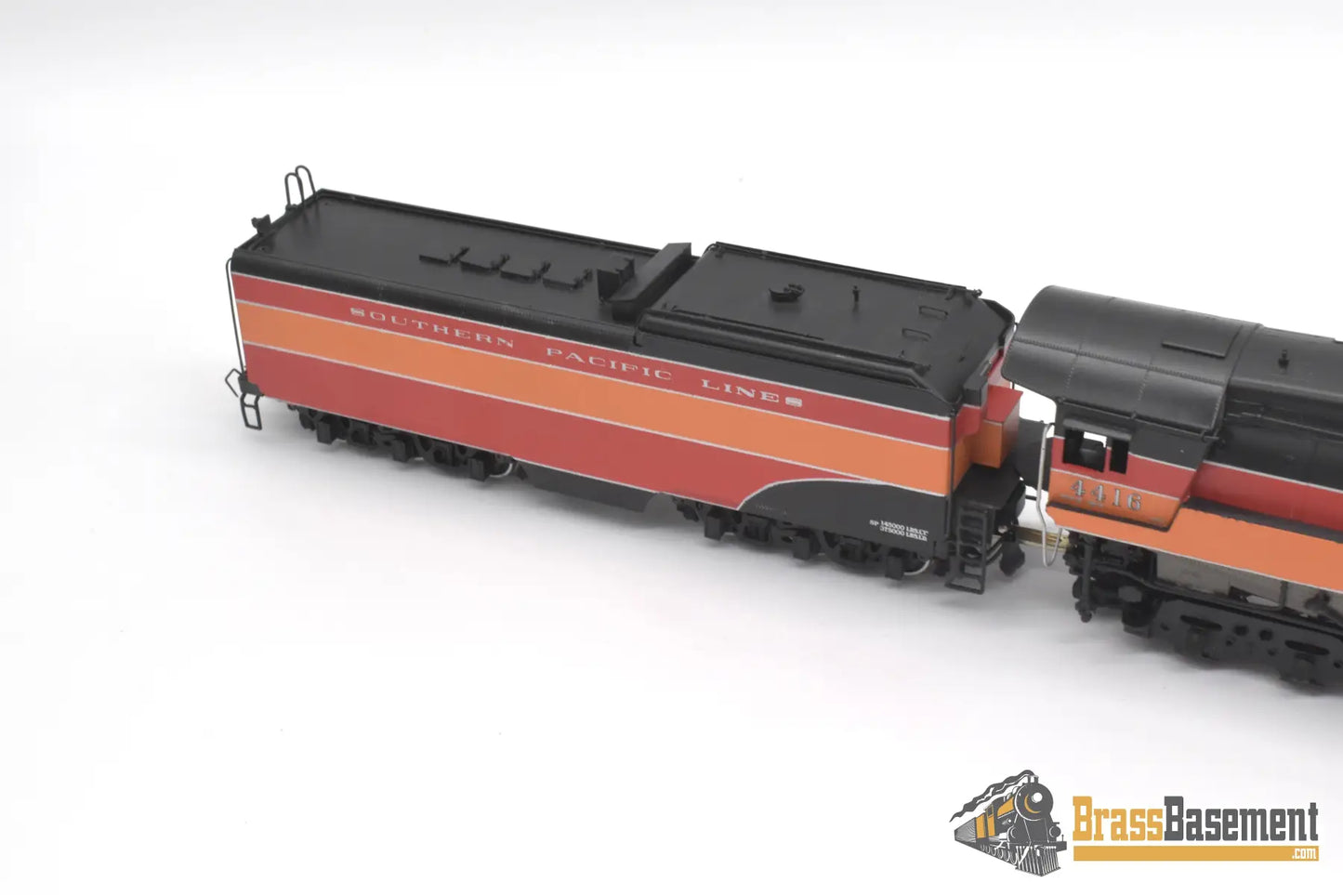 Ho Brass - Key Imports Sp Southern Pacific Lines Daylight Gs - 3 4 - 8 - 4 #4416 Cs 84 Steam