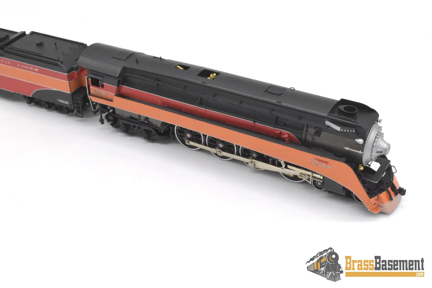 Ho Brass - Key Imports Sp Southern Pacific Lines Daylight Gs - 3 4 - 8 - 4 #4416 Cs 84 Steam