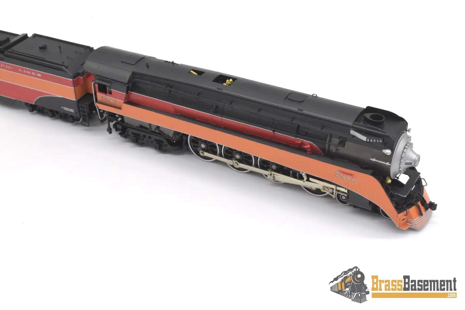 Ho Brass - Key Imports Sp Southern Pacific Lines Daylight Gs - 3 4 - 8 - 4 #4416 Cs 84 Steam