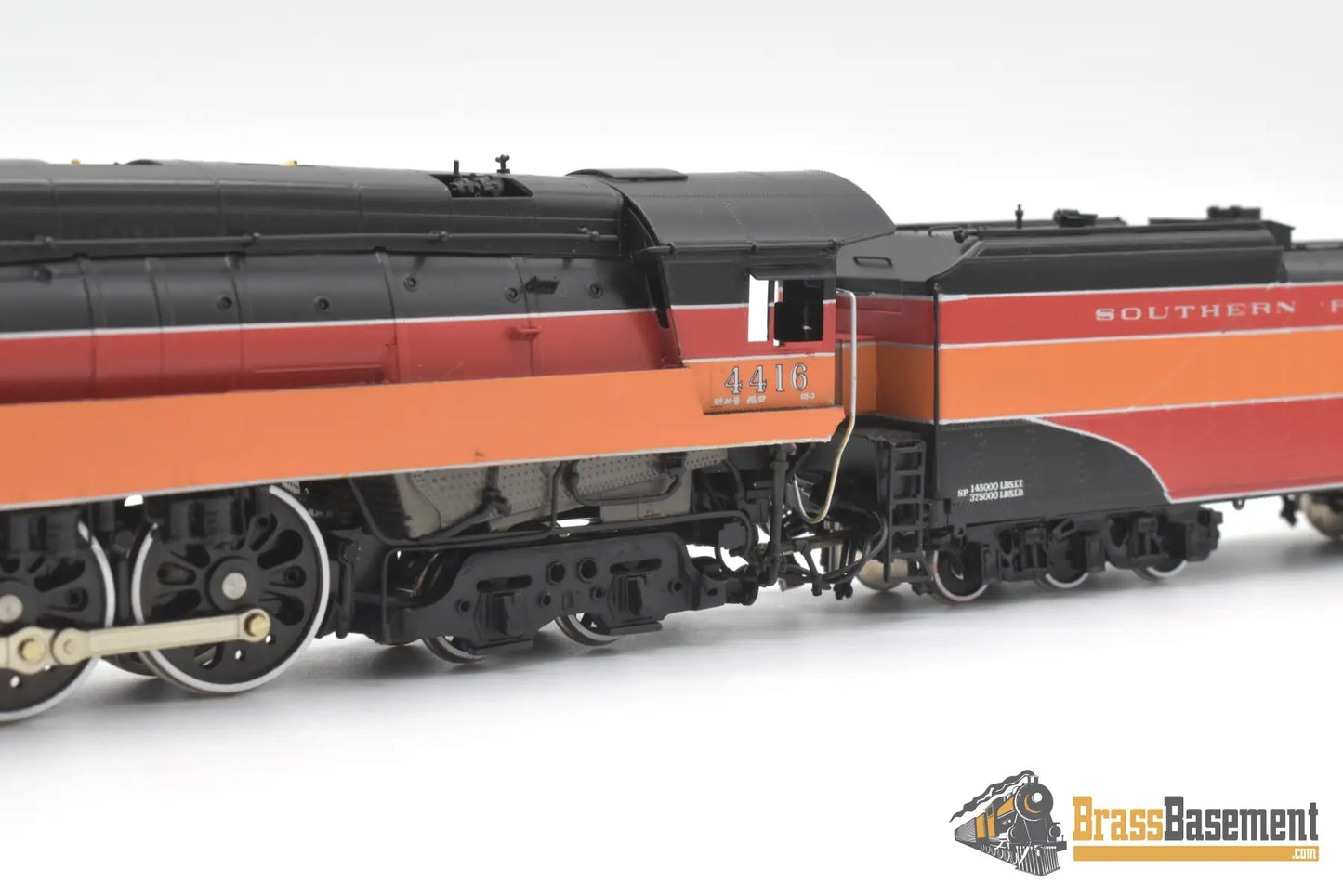 Ho Brass - Key Imports Sp Southern Pacific Lines Daylight Gs - 3 4 - 8 - 4 #4416 Cs 84 Steam