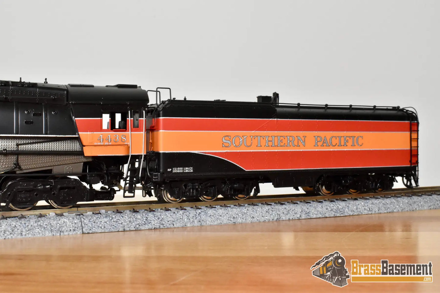 HO Brass Key Imports SP Southern Pacific Partial Daylight GS 4 4 8 4 #4438 CS 84 FP Steam