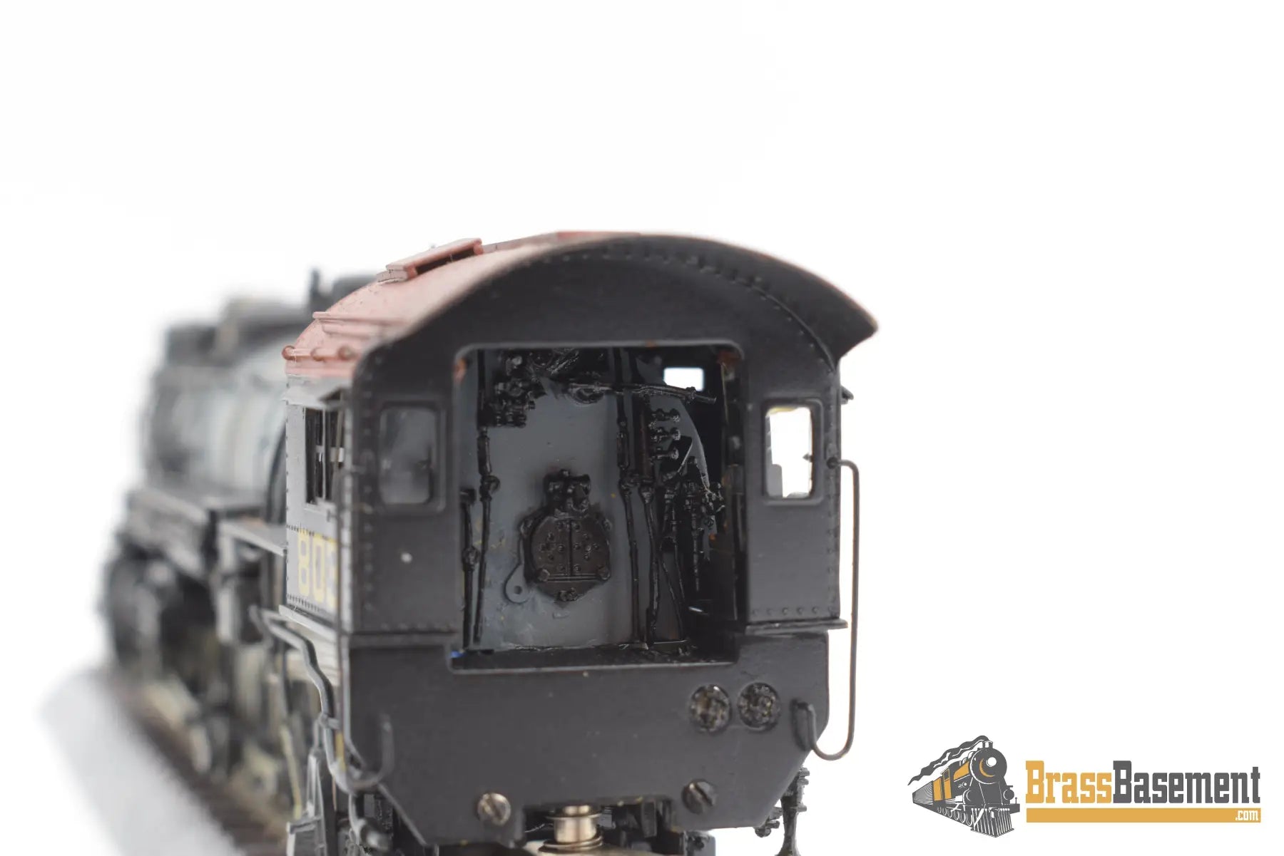 Ho Brass - Key Imports Texas & Pacific 2 - 8 - 2 H - 2R Custom Painted Steam
