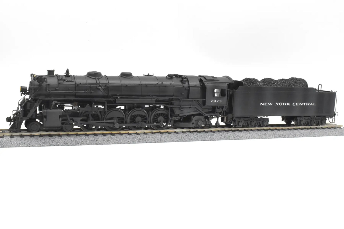 HO Brass - KEY New York Central NYC L-2d 4-8-2 Mohawk #2973 - C/P Superb Runner Steam