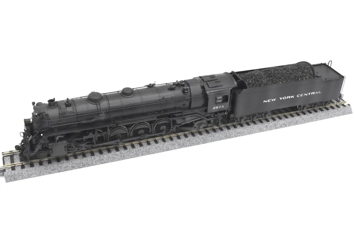 HO Brass - KEY New York Central NYC L-2d 4-8-2 Mohawk #2973 - C/P Superb Runner Steam