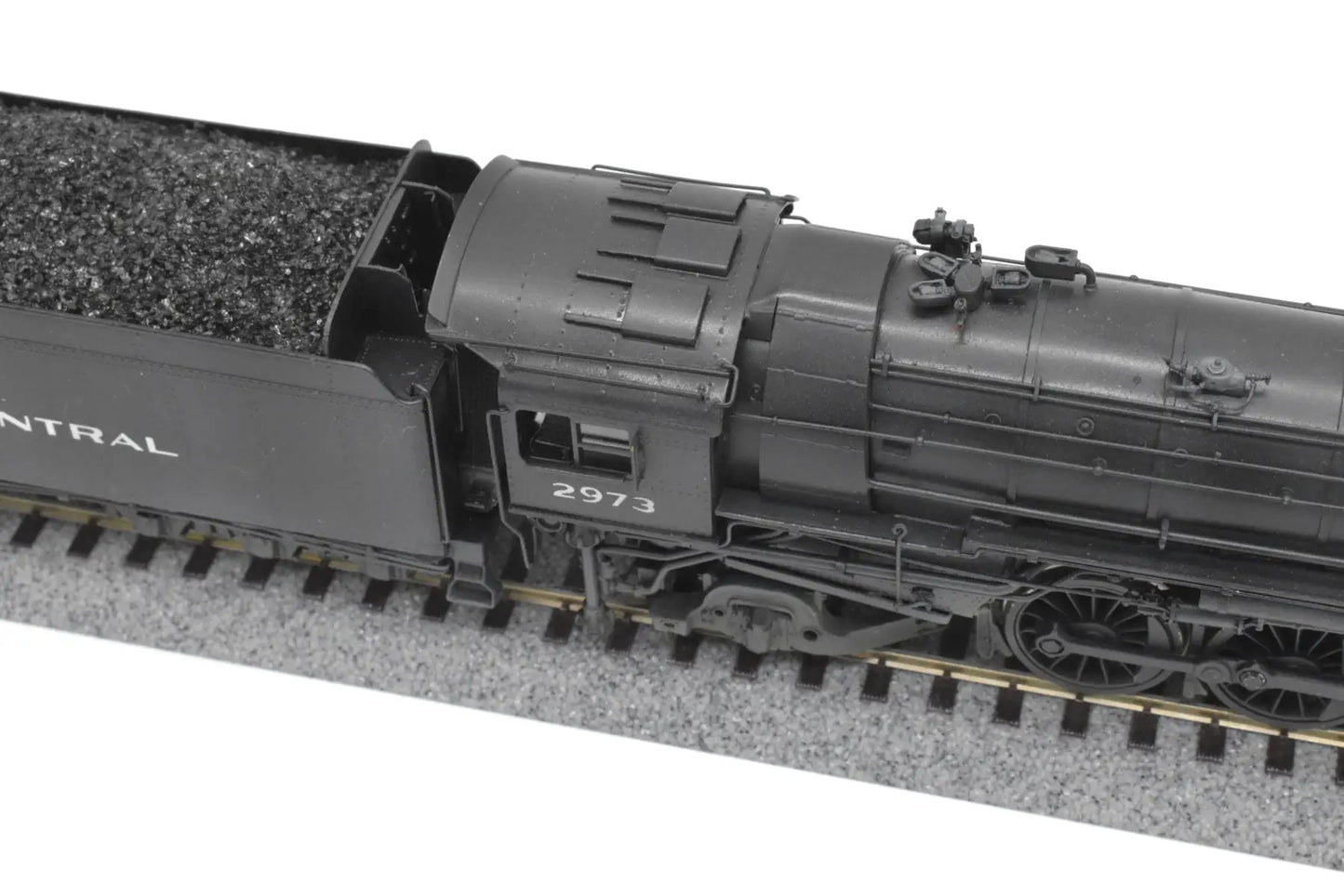 HO Brass - KEY New York Central NYC L-2d 4-8-2 Mohawk #2973 - C/P Superb Runner Steam