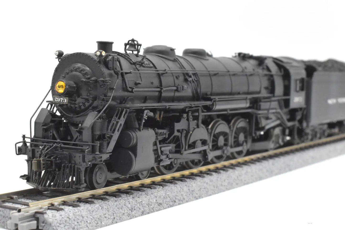 HO Brass - KEY New York Central NYC L-2d 4-8-2 Mohawk #2973 - C/P Superb Runner Steam