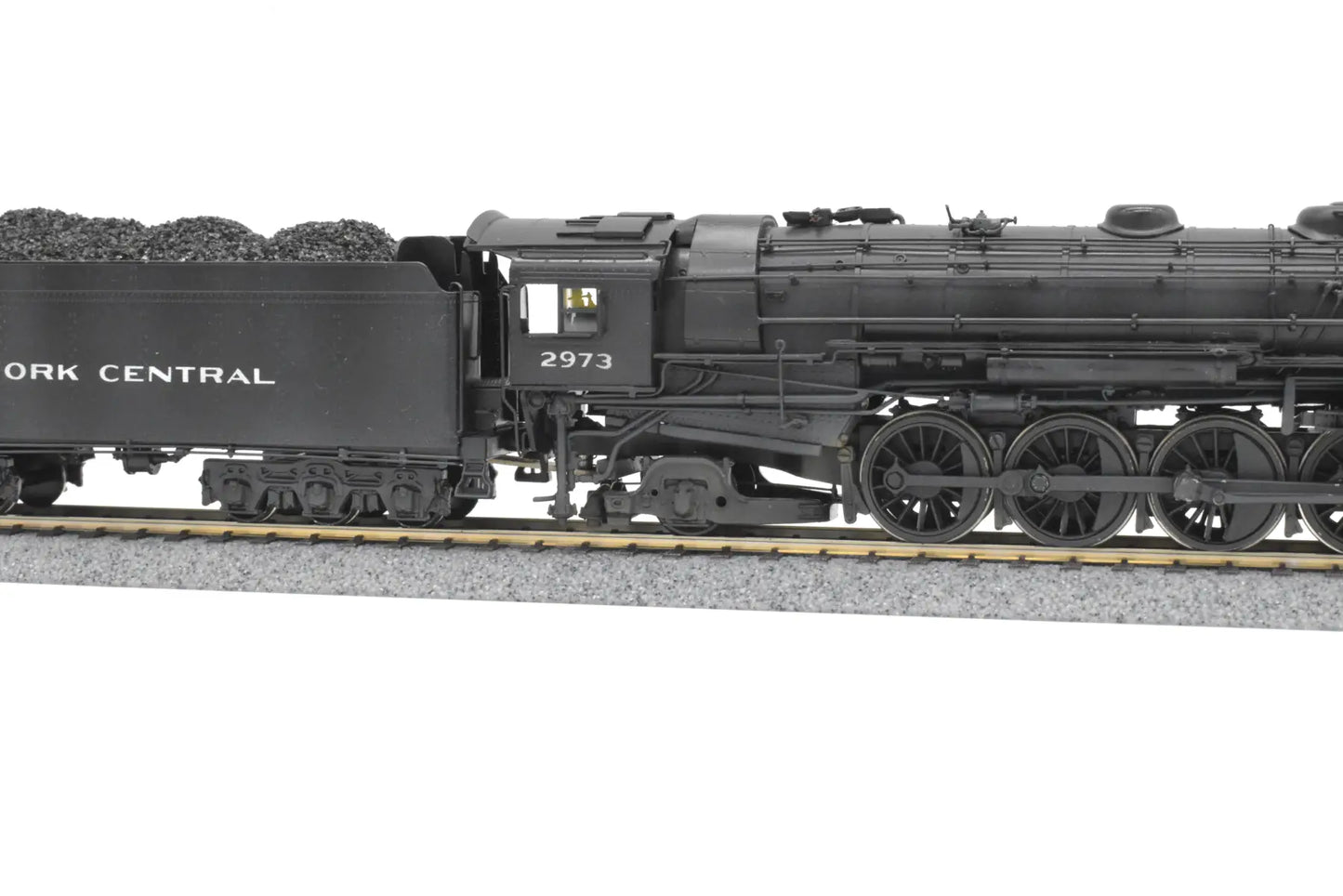 HO Brass - KEY New York Central NYC L-2d 4-8-2 Mohawk #2973 - C/P Superb Runner Steam