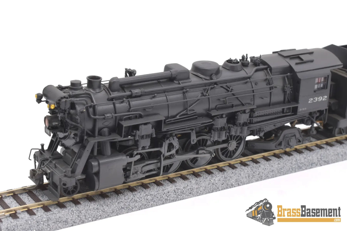 Ho Brass - Lmb New York Central Nyc H - 10B Mikado W/ 12 Wheel Tender Custom Paint Steam