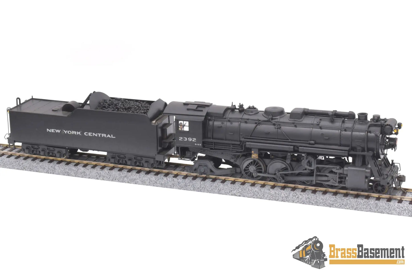 Ho Brass - Lmb New York Central Nyc H - 10B Mikado W/ 12 Wheel Tender Custom Paint Steam
