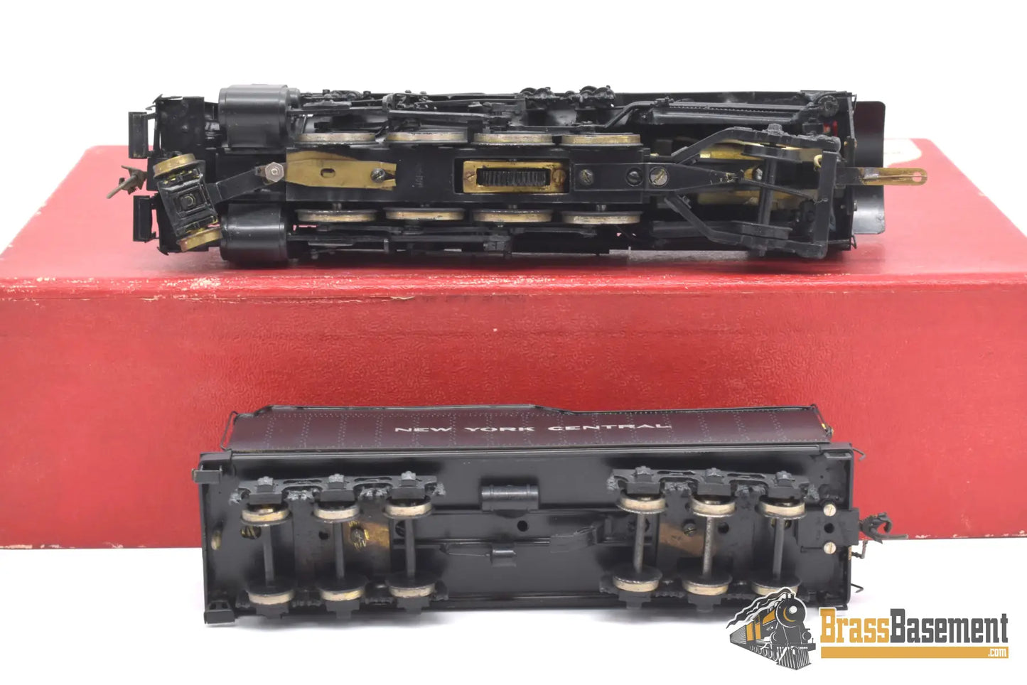 Ho Brass - Lmb New York Central Nyc H - 10B Mikado W/ 12 Wheel Tender Custom Paint Steam