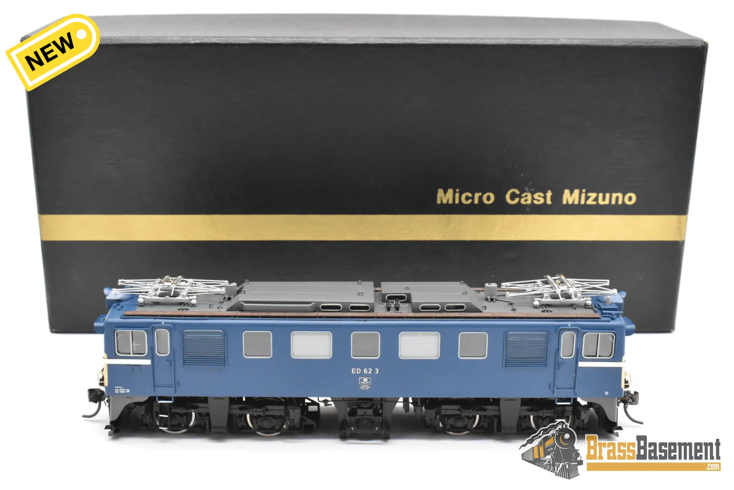 HO Brass - Micro Cast MIZUNO Japan National Rail JNR ED62 3 Electric - FP Korea Electric