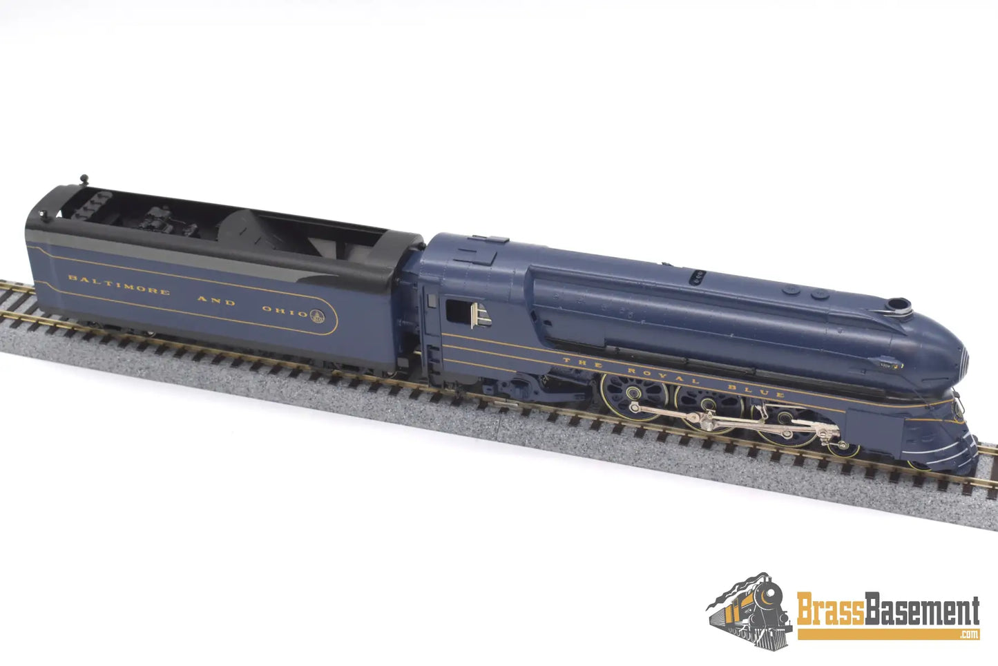 Ho Brass - Mts Baltimore & Ohio B&O ‘Royal Blue’ 4 - 6 - 2 And 8 Car Passenger Set Mint +