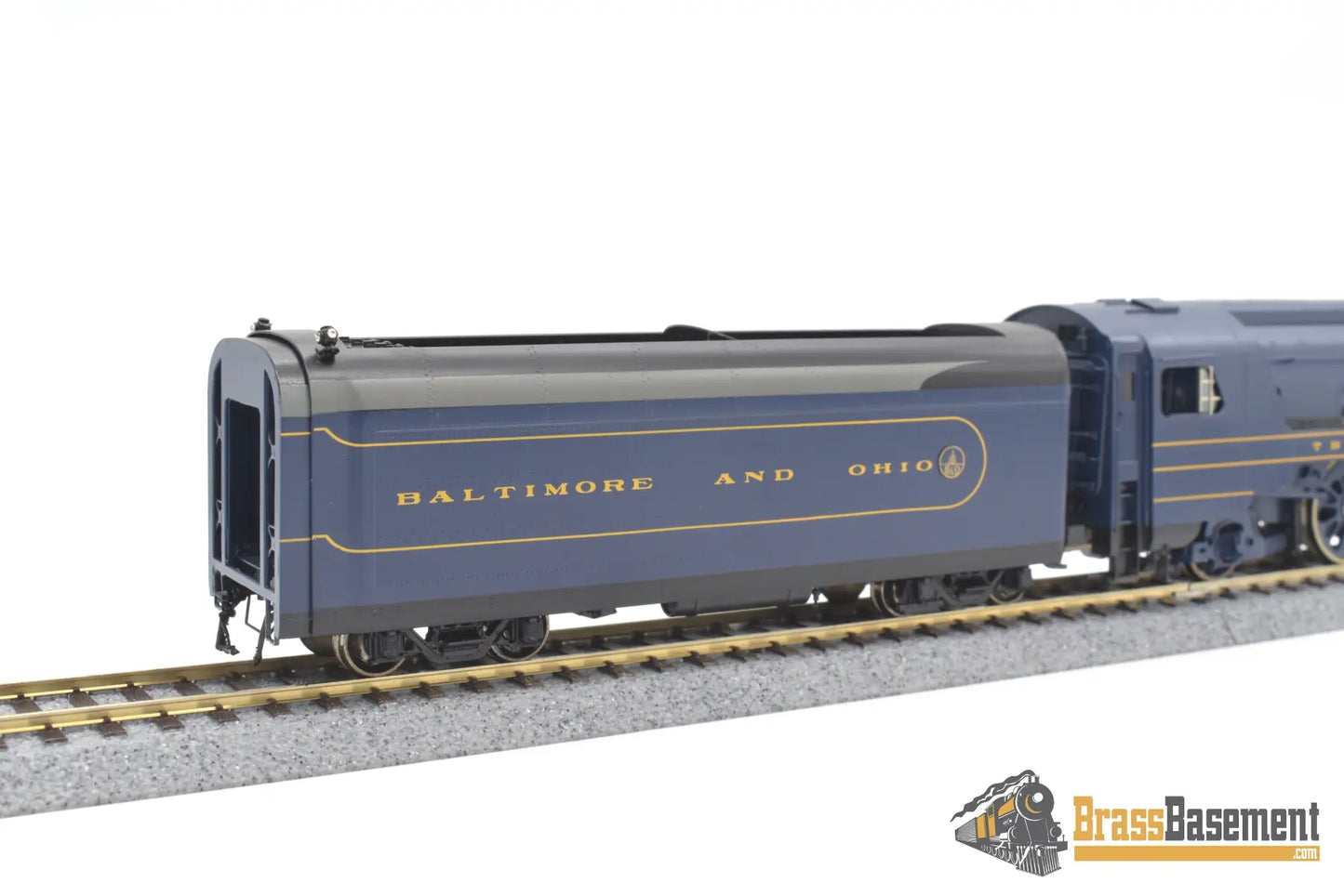 Ho Brass - Mts Baltimore & Ohio B&O ‘Royal Blue’ 4 - 6 - 2 And 8 Car Passenger Set Mint +