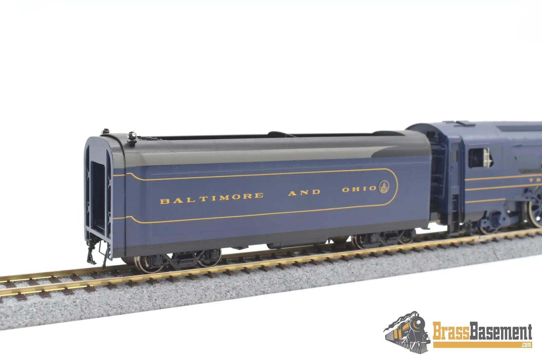 Ho Brass - Mts Baltimore & Ohio B&O ‘Royal Blue’ 4 - 6 - 2 And 8 Car Passenger Set Mint +