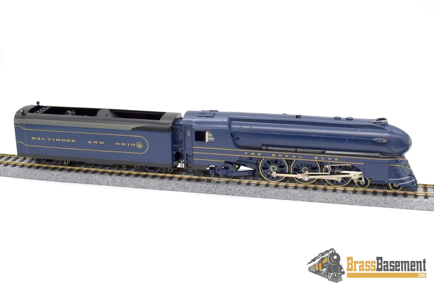 Ho Brass - Mts Baltimore & Ohio B&O ‘Royal Blue’ 4 - 6 - 2 And 8 Car Passenger Set Mint +