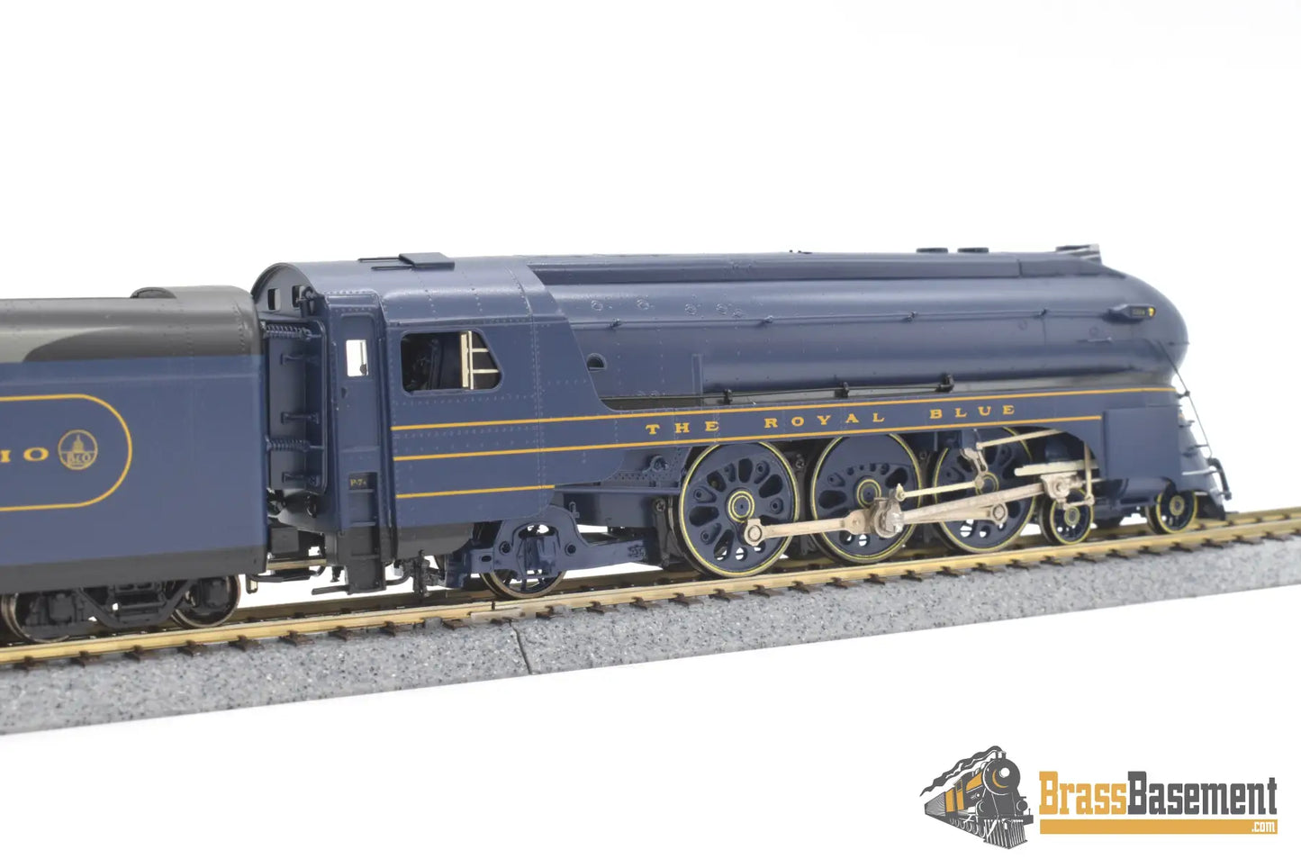 Ho Brass - Mts Baltimore & Ohio B&O ‘Royal Blue’ 4 - 6 - 2 And 8 Car Passenger Set Mint +