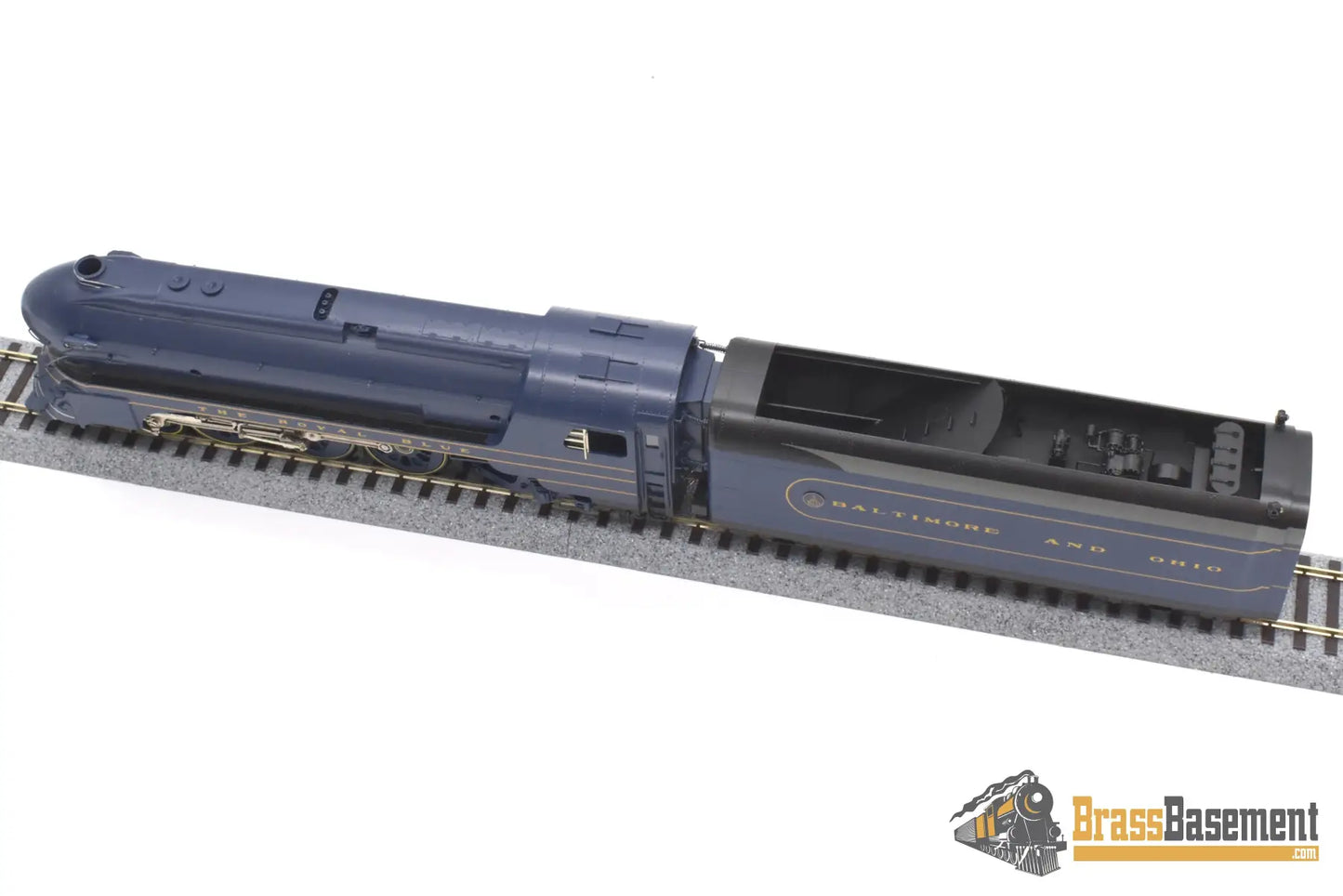 Ho Brass - Mts Baltimore & Ohio B&O ‘Royal Blue’ 4 - 6 - 2 And 8 Car Passenger Set Mint +