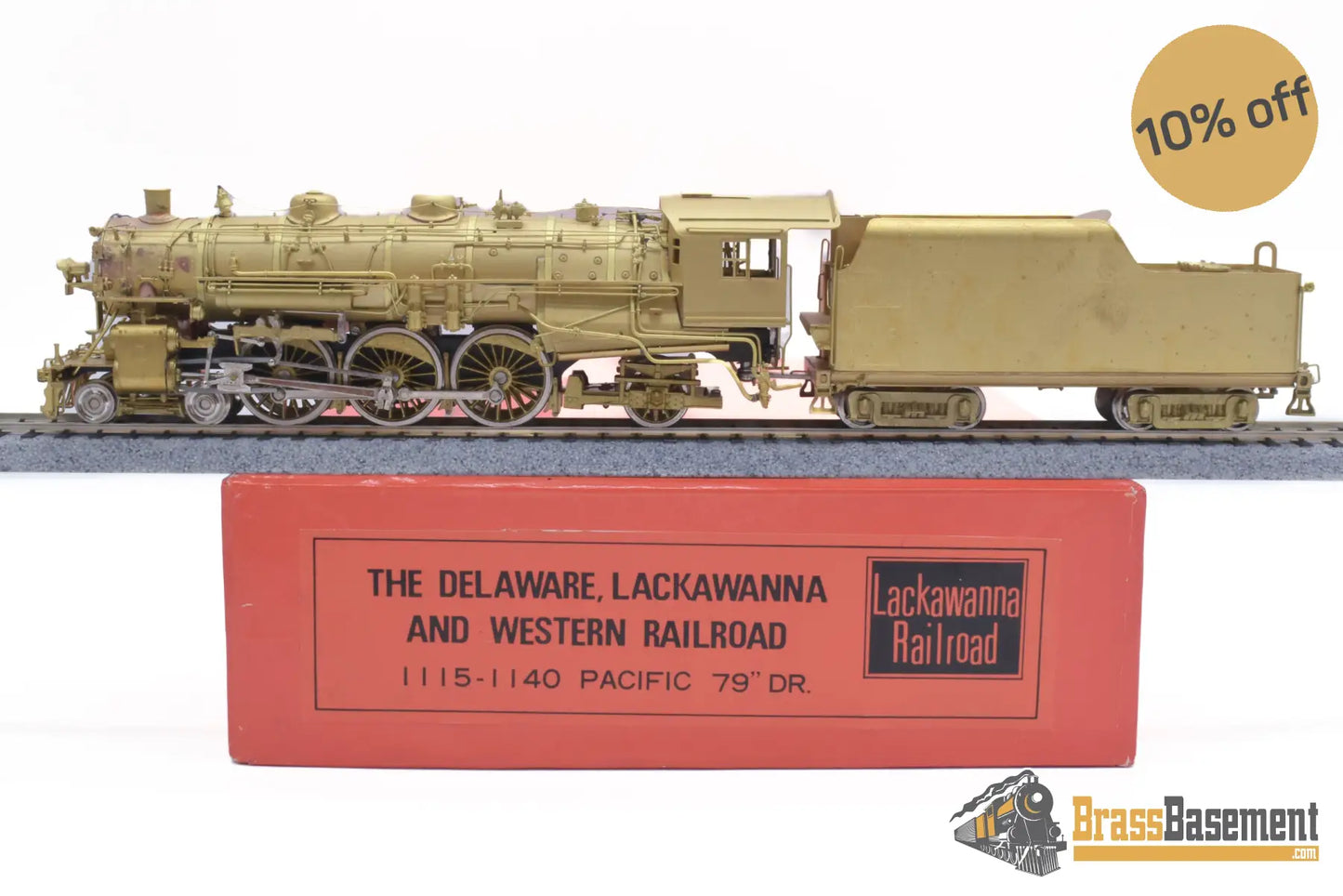 Ho Brass - Nickel Plate Products Npp Dl&W Lackawanna N-6 Pacific 4-6-2 Unpainted 1984 Steam