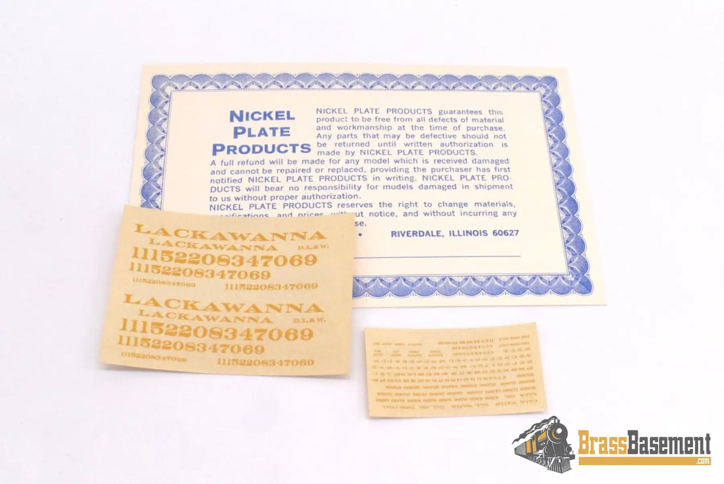 Ho Brass - Nickel Plate Products Npp Dl&W Lackawanna N-6 Pacific 4-6-2 Unpainted 1984 Steam