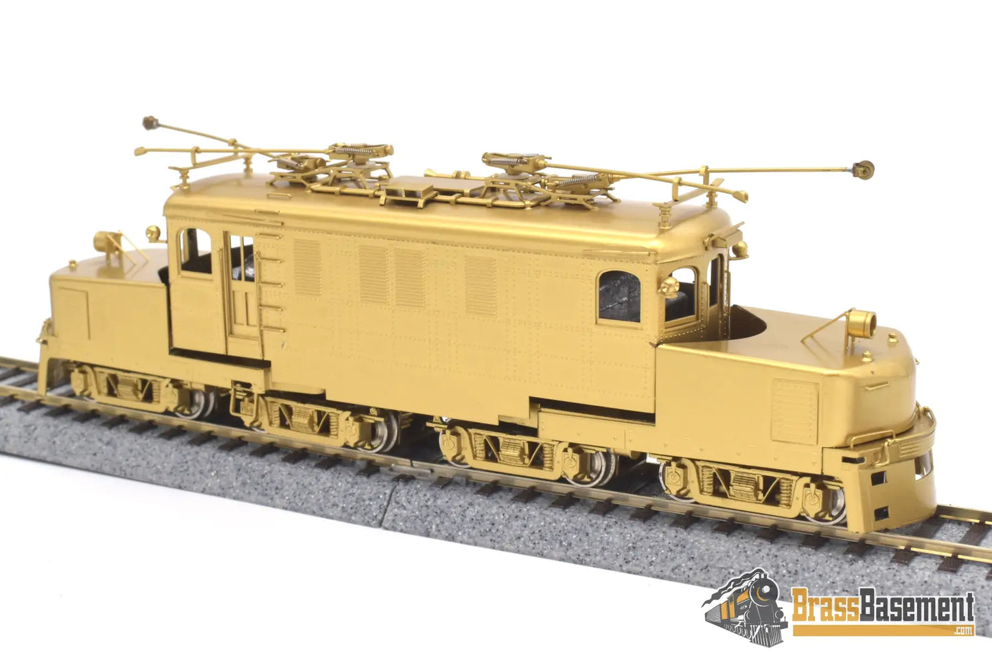 Ho Brass - Njcb #339 Illinois Terminal Rr Class D Electric Powered 16 Wheel Drive Interurban