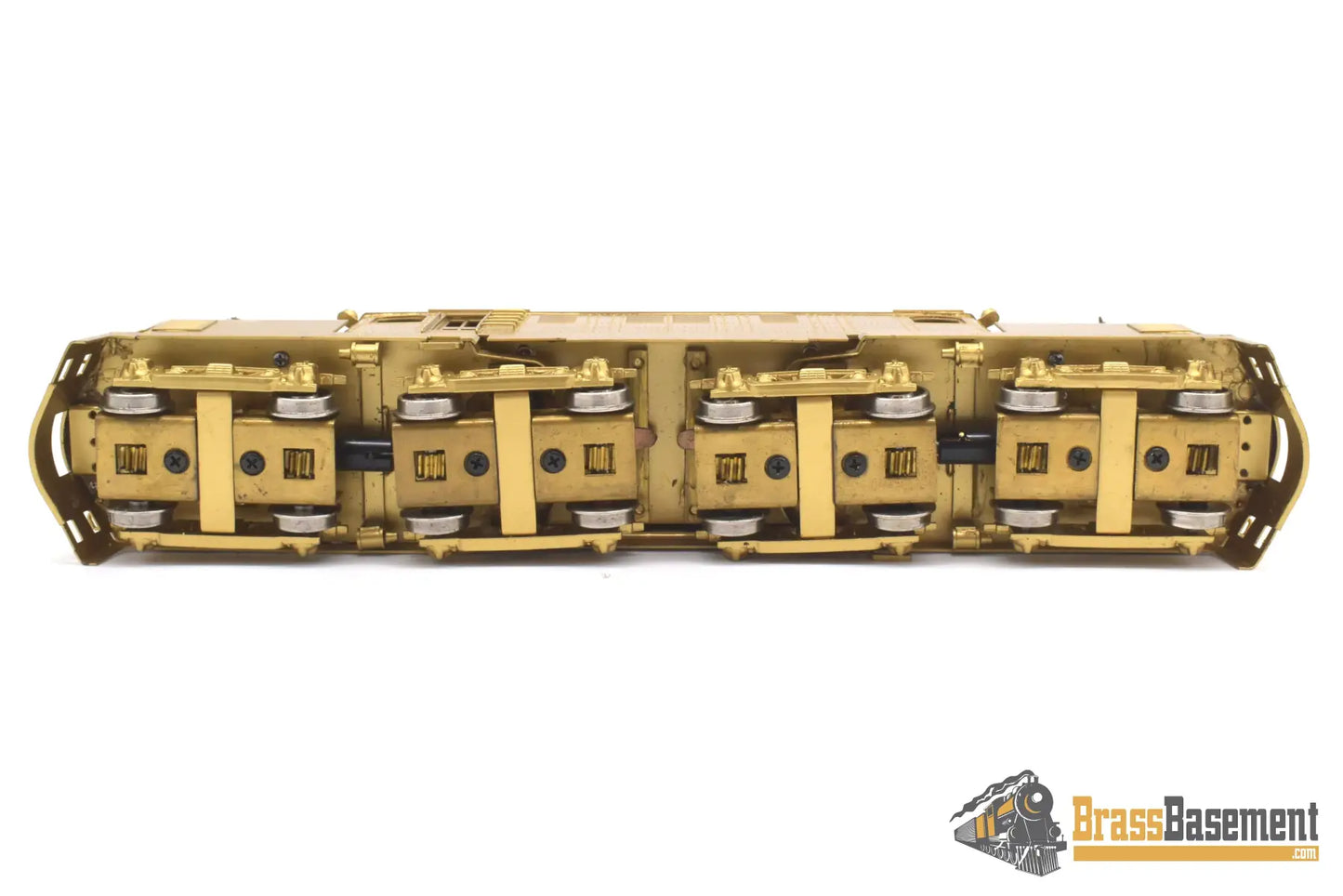 Ho Brass - Njcb #339 Illinois Terminal Rr Class D Electric Powered 16 Wheel Drive Interurban