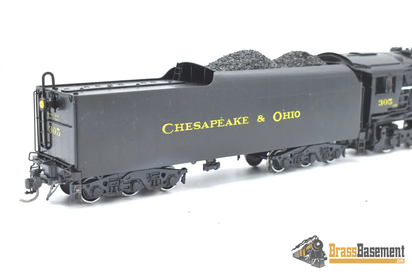 Ho Brass - Njcb C&O Chesapeake & Ohio 4 - 6 - 4 L - 2 Baker Valve Custom Paint Steam