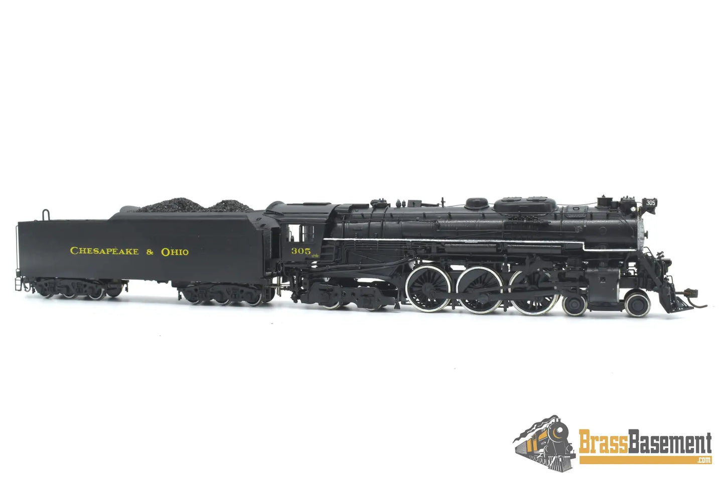 Ho Brass - Njcb C&O Chesapeake & Ohio 4 - 6 - 4 L - 2 Baker Valve Custom Paint Steam