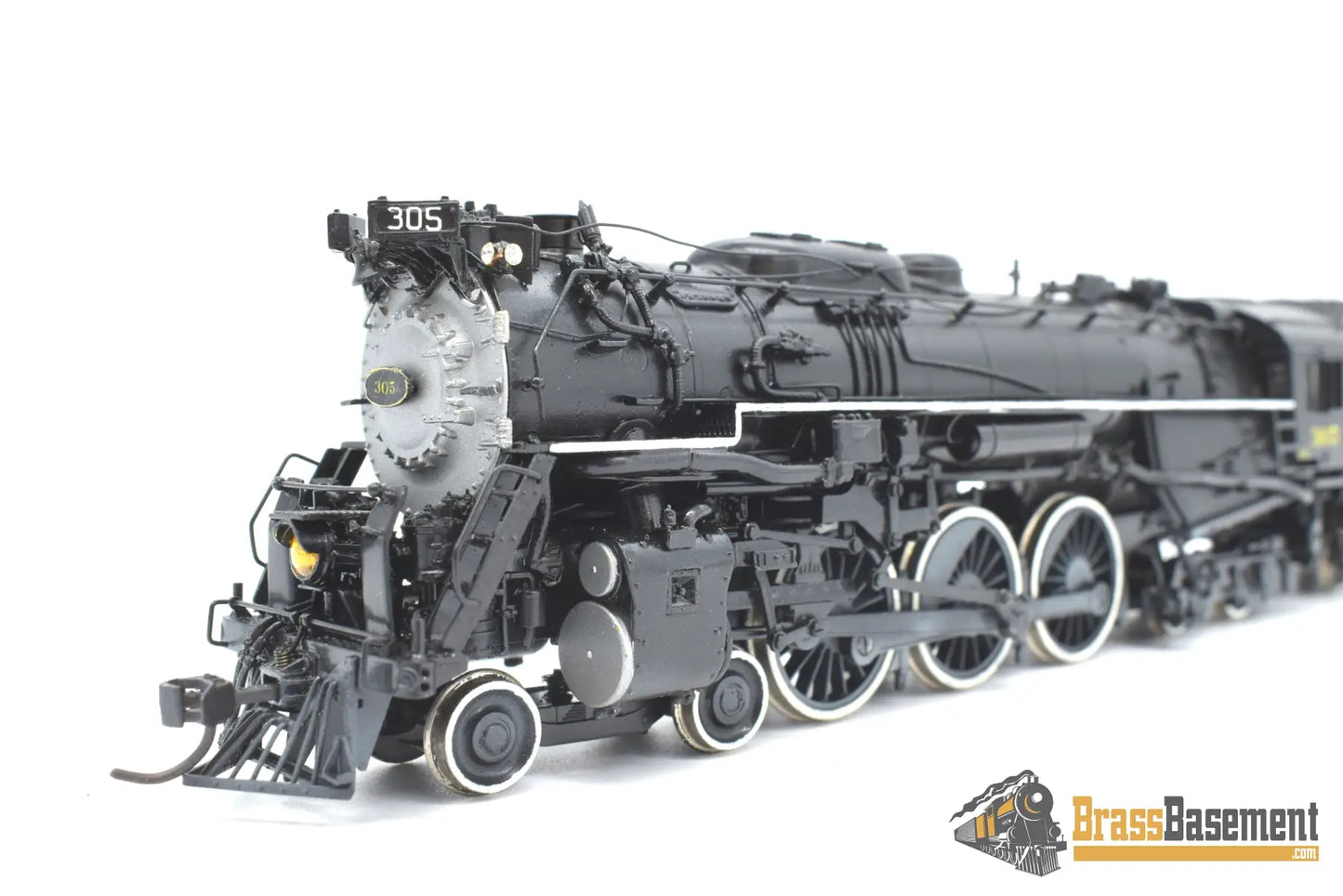 Ho Brass - Njcb C&O Chesapeake & Ohio 4 - 6 - 4 L - 2 Baker Valve Custom Paint Steam