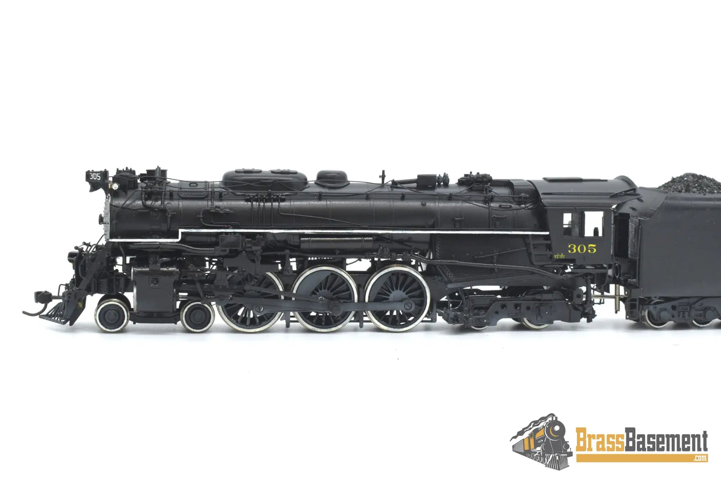 Ho Brass - Njcb C&O Chesapeake & Ohio 4 - 6 - 4 L - 2 Baker Valve Custom Paint Steam