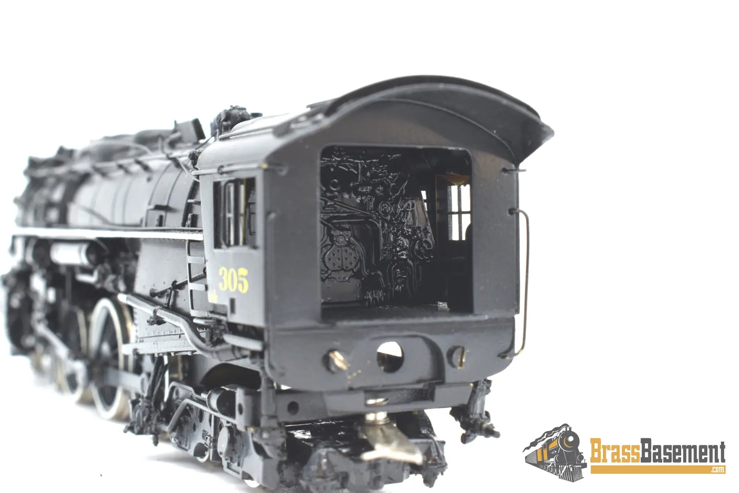 Ho Brass - Njcb C&O Chesapeake & Ohio 4 - 6 - 4 L - 2 Baker Valve Custom Paint Steam