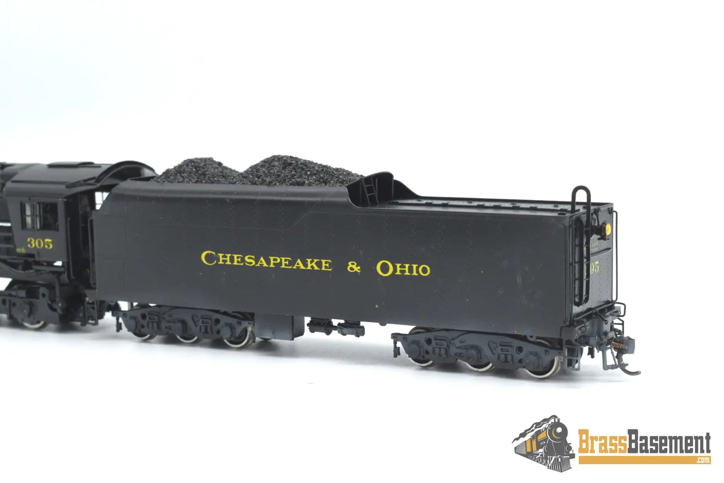 Ho Brass - Njcb C&O Chesapeake & Ohio 4 - 6 - 4 L - 2 Baker Valve Custom Paint Steam