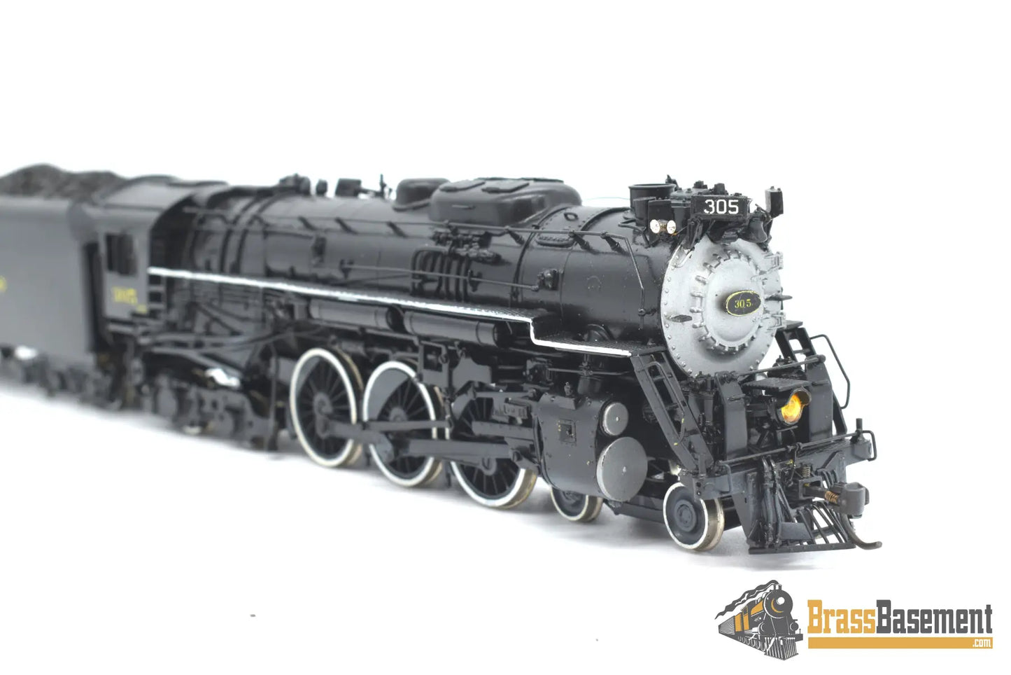Ho Brass - Njcb C&O Chesapeake & Ohio 4 - 6 - 4 L - 2 Baker Valve Custom Paint Steam