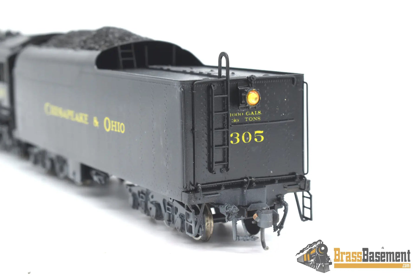 Ho Brass - Njcb C&O Chesapeake & Ohio 4 - 6 - 4 L - 2 Baker Valve Custom Paint Steam