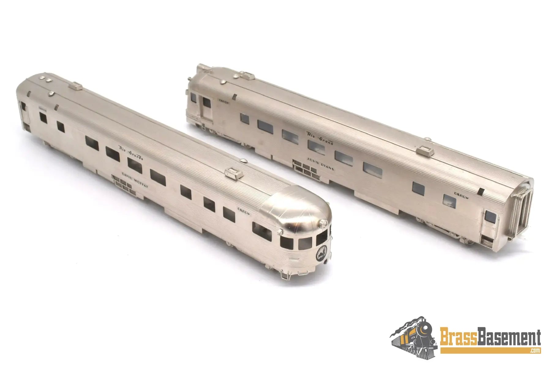 Ho Brass - Njcb D&Rgw Rio Grande Prospector 2 Car Set F/P Custom Decals Diesel
