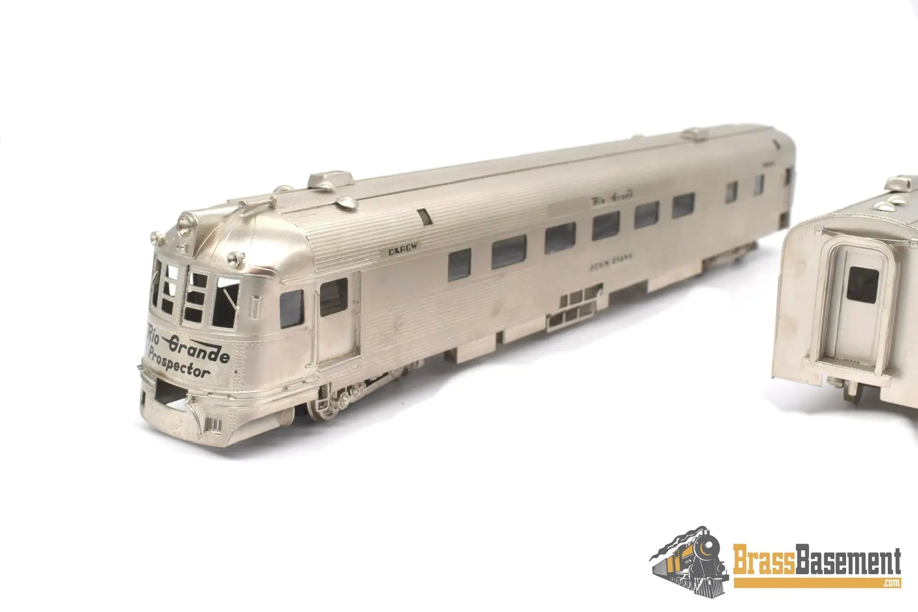 Ho Brass - Njcb D&Rgw Rio Grande Prospector 2 Car Set F/P Custom Decals Diesel