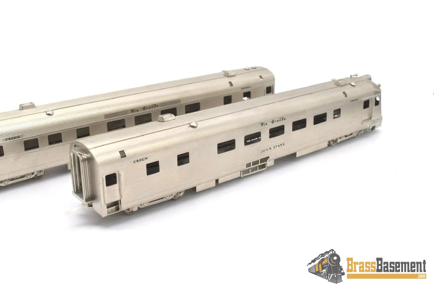 Ho Brass - Njcb D&Rgw Rio Grande Prospector 2 Car Set F/P Custom Decals Diesel