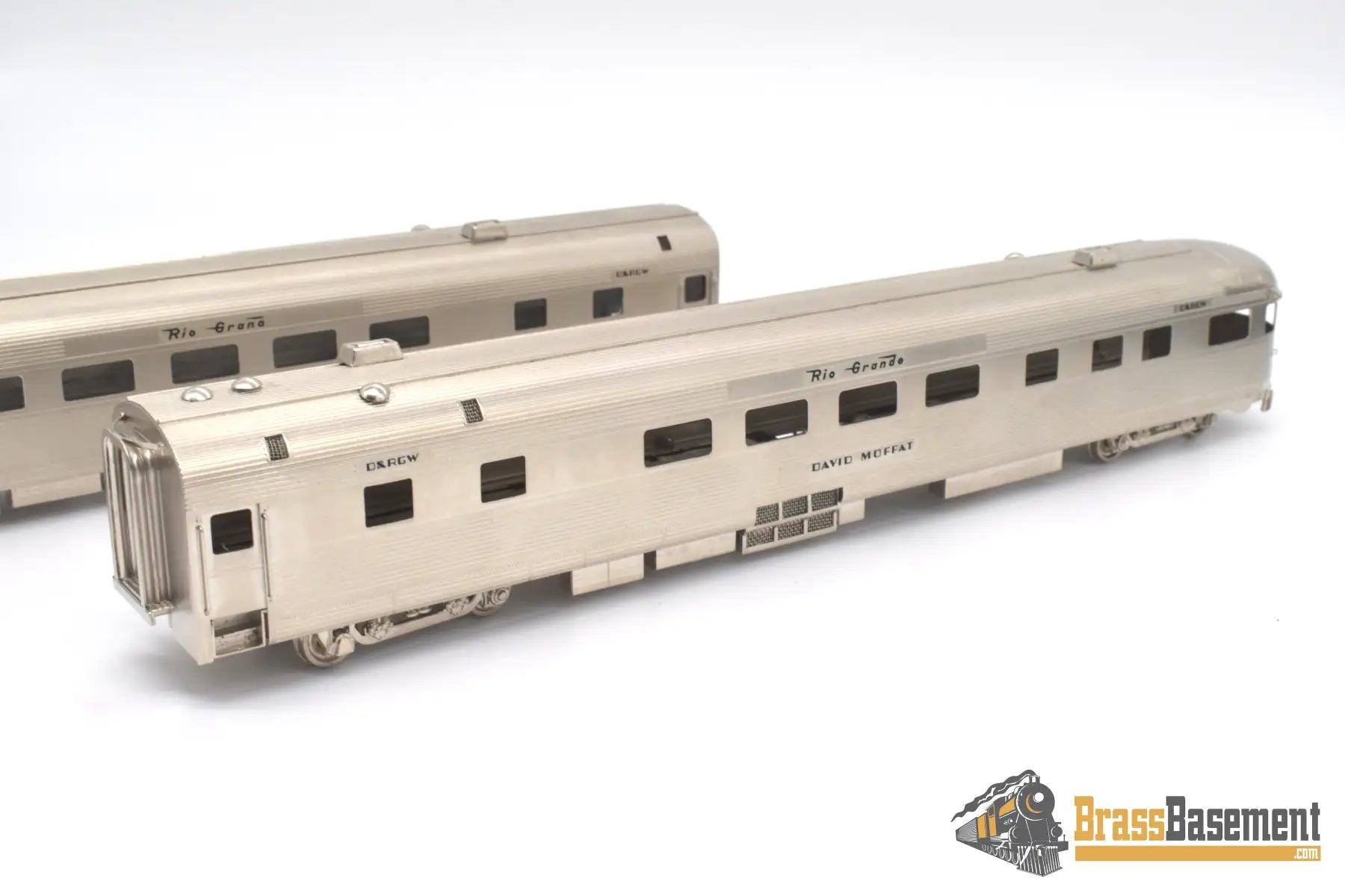 Ho Brass - Njcb D&Rgw Rio Grande Prospector 2 Car Set F/P Custom Decals Diesel