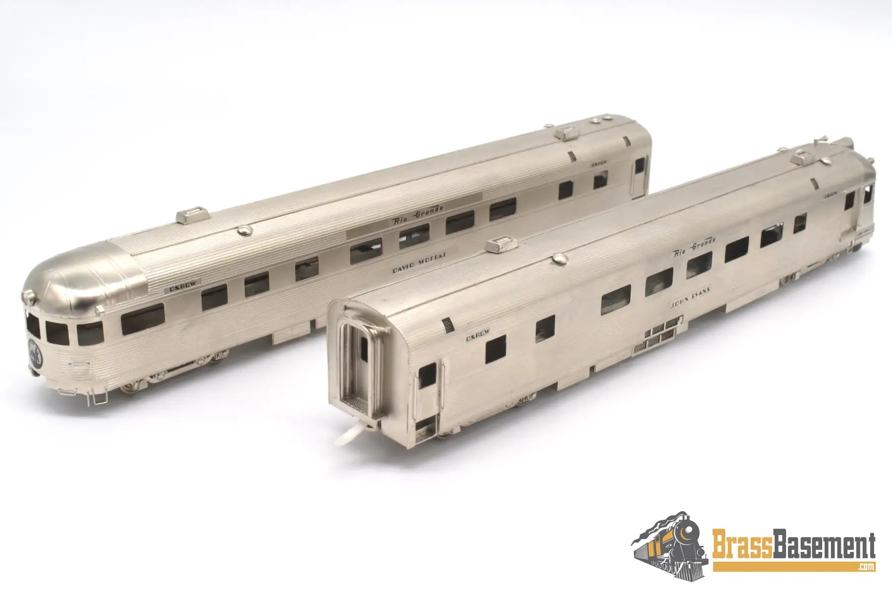 Ho Brass - Njcb D&Rgw Rio Grande Prospector 2 Car Set F/P Custom Decals Diesel