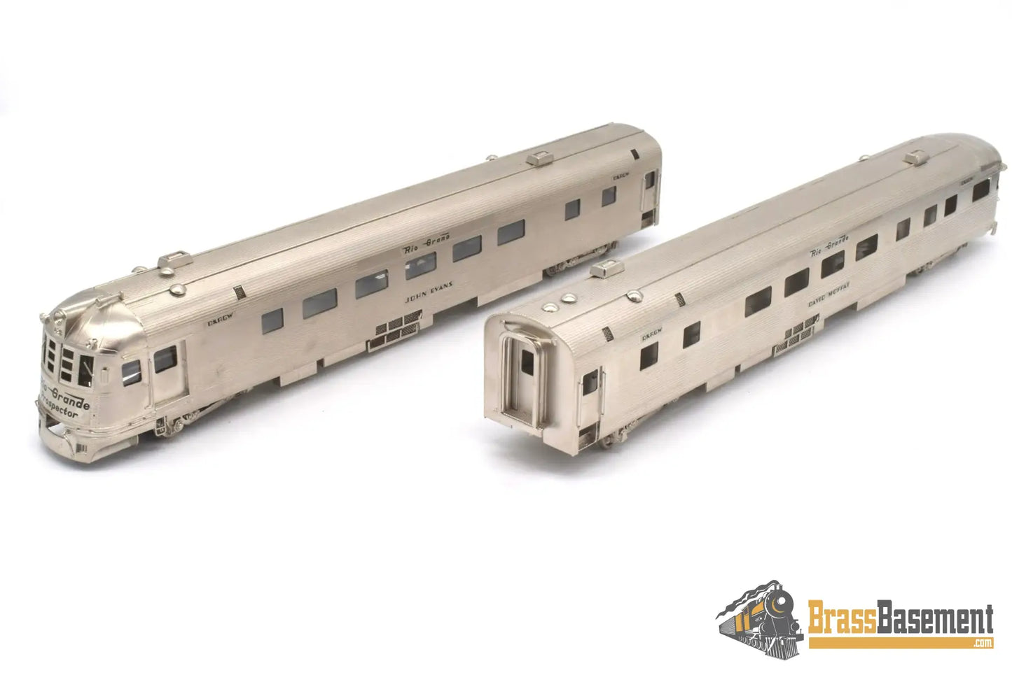 Ho Brass - Njcb D&Rgw Rio Grande Prospector 2 Car Set F/P Custom Decals Diesel